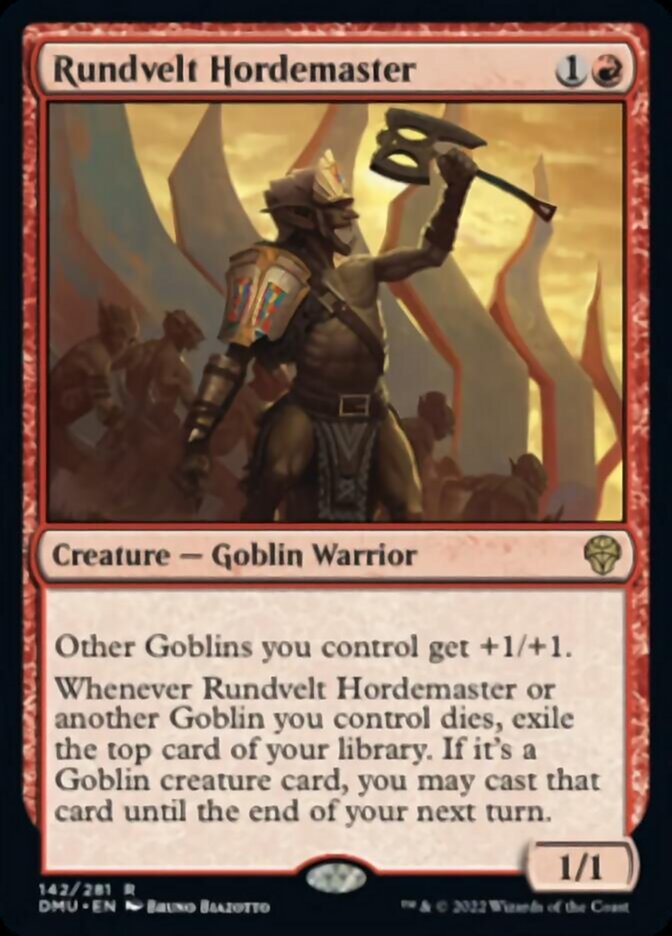 Rundvelt Hordemaster [Dominaria United] | Jomio and Rueliete's Cards and Comics