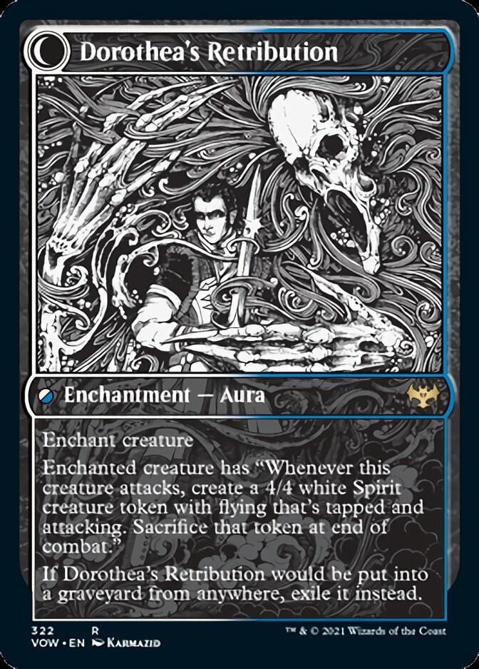Dorothea, Vengeful Victim // Dorothea's Retribution (Showcase Eternal Night) [Innistrad: Crimson Vow] | Jomio and Rueliete's Cards and Comics