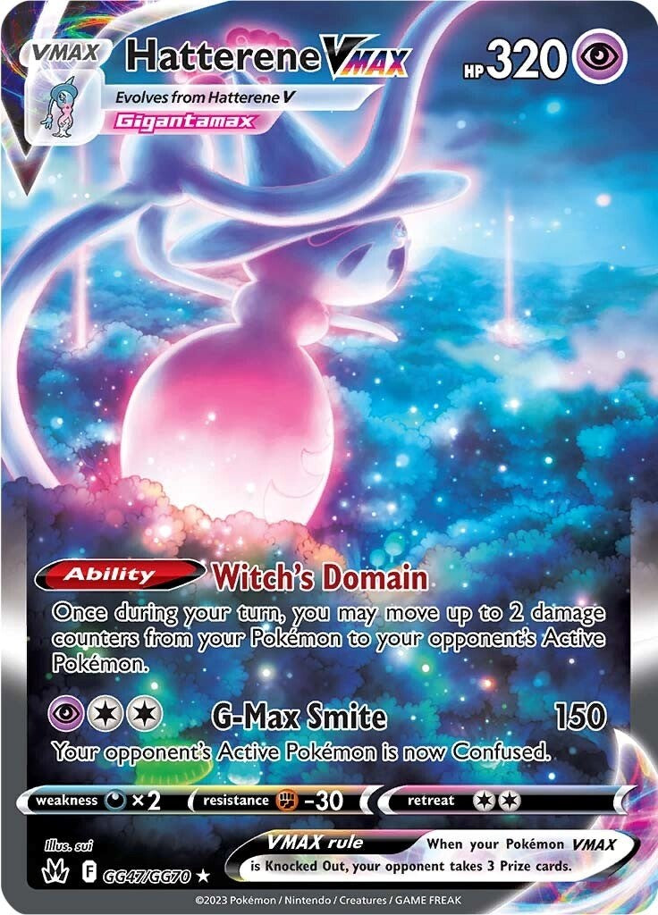 Hatterene VMAX (GG47/GG70) [Sword & Shield: Crown Zenith] | Jomio and Rueliete's Cards and Comics