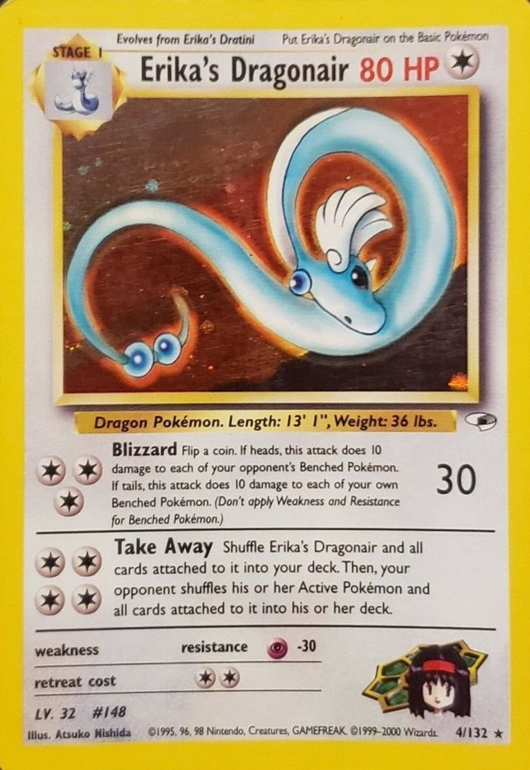 Erika's Dragonair (4/132) [Gym Heroes Unlimited] | Jomio and Rueliete's Cards and Comics
