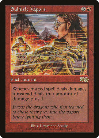 Sulfuric Vapors [Urza's Saga] | Jomio and Rueliete's Cards and Comics