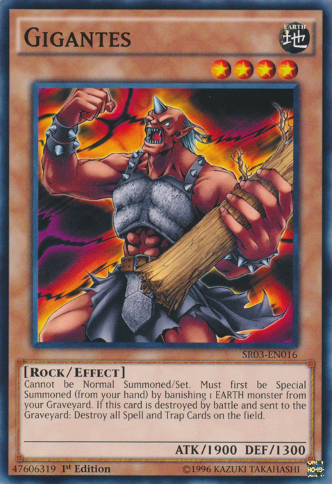 Gigantes [SR03-EN016] Common | Jomio and Rueliete's Cards and Comics
