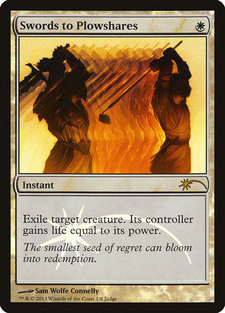 Swords to Plowshares [Judge Gift Cards 2013] | Jomio and Rueliete's Cards and Comics