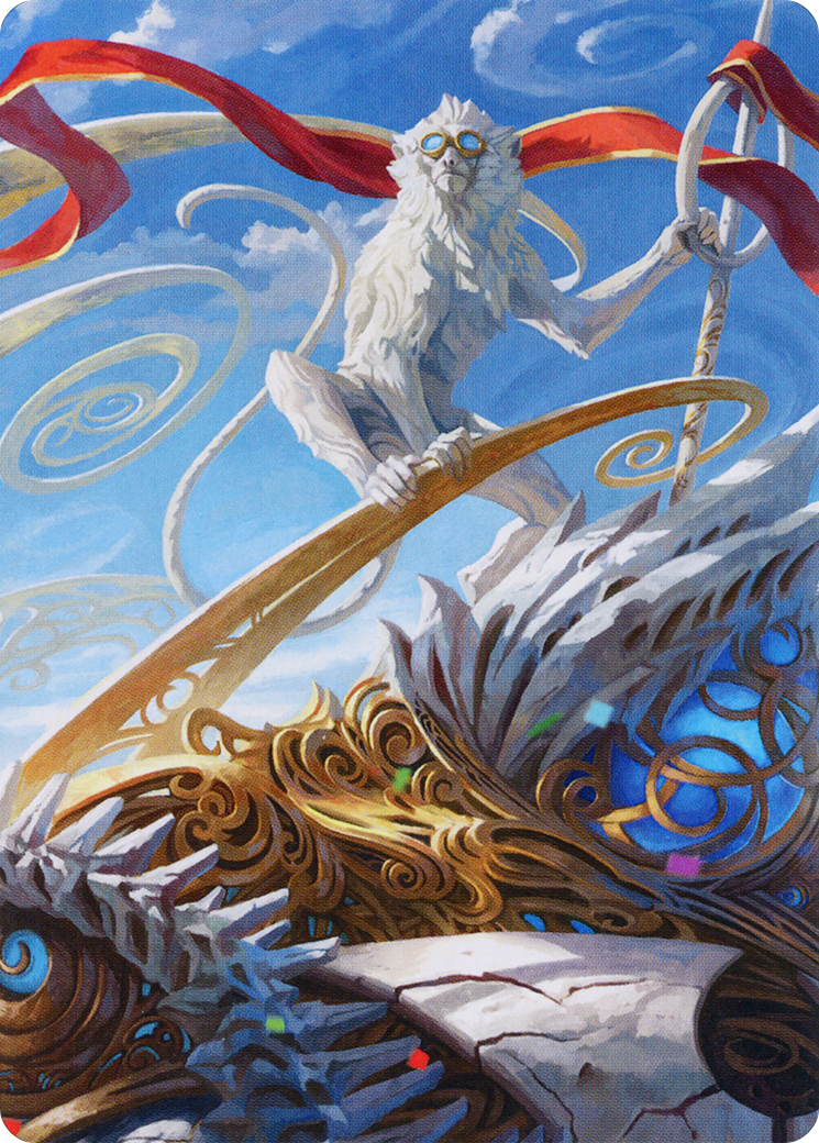 Ragavan, Nimble Pilferer Art Card [March of the Machine Art Series] | Jomio and Rueliete's Cards and Comics