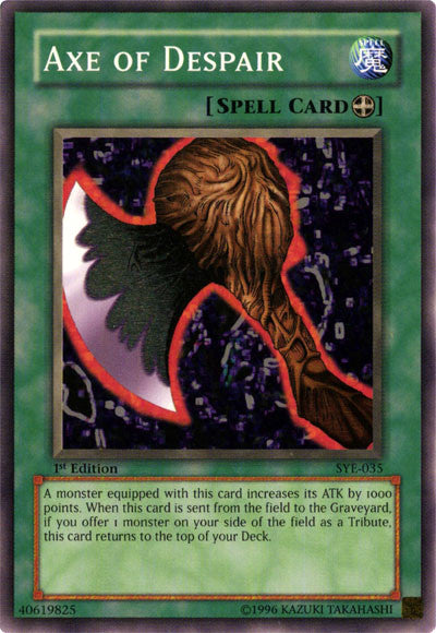 Axe of Despair [SYE-035] Common | Jomio and Rueliete's Cards and Comics