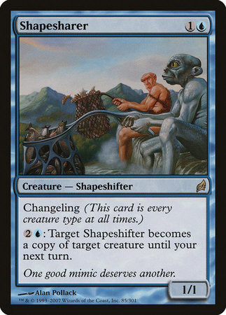 Shapesharer [Lorwyn] | Jomio and Rueliete's Cards and Comics