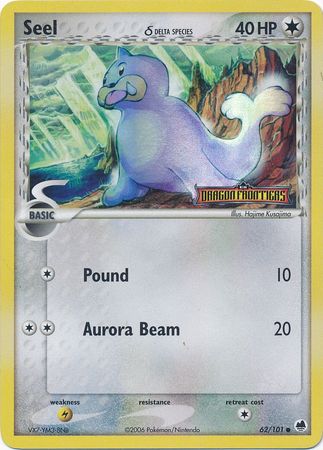 Seel (62/101) (Delta Species) (Stamped) [EX: Dragon Frontiers] | Jomio and Rueliete's Cards and Comics