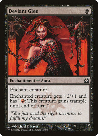 Deviant Glee [Return to Ravnica] | Jomio and Rueliete's Cards and Comics