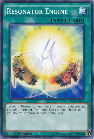 Resonator Engine [LC5D-EN075] Common | Jomio and Rueliete's Cards and Comics