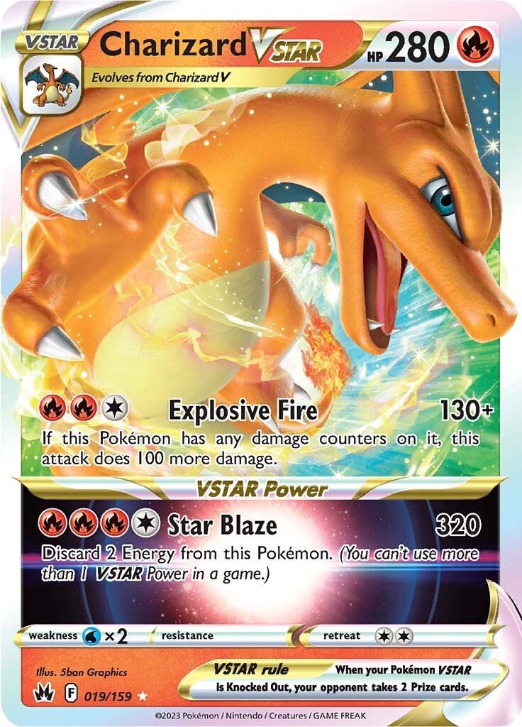 Charizard VSTAR (019/159) [Sword & Shield: Crown Zenith] | Jomio and Rueliete's Cards and Comics