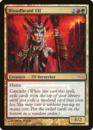 Bloodbraid Elf [Friday Night Magic 2010] | Jomio and Rueliete's Cards and Comics