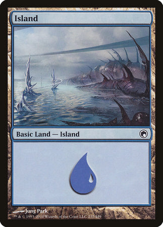 Island (237) [Scars of Mirrodin] | Jomio and Rueliete's Cards and Comics
