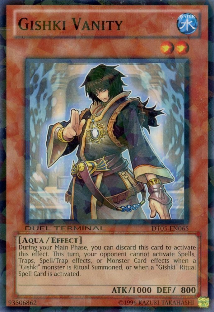 Gishki Vanity [DT05-EN065] Common | Jomio and Rueliete's Cards and Comics