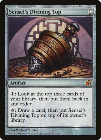 Sensei's Divining Top [From the Vault: Exiled] | Jomio and Rueliete's Cards and Comics