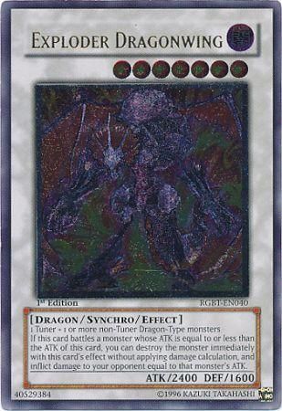 Exploder Dragonwing (UTR) [RGBT-EN040] Ultimate Rare | Jomio and Rueliete's Cards and Comics