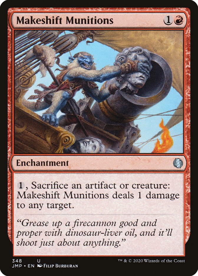Makeshift Munitions [Jumpstart] | Jomio and Rueliete's Cards and Comics