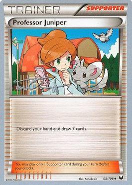 Professor Juniper (98/108) (Trevgor - Trent Orndorff) [World Championships 2014] | Jomio and Rueliete's Cards and Comics