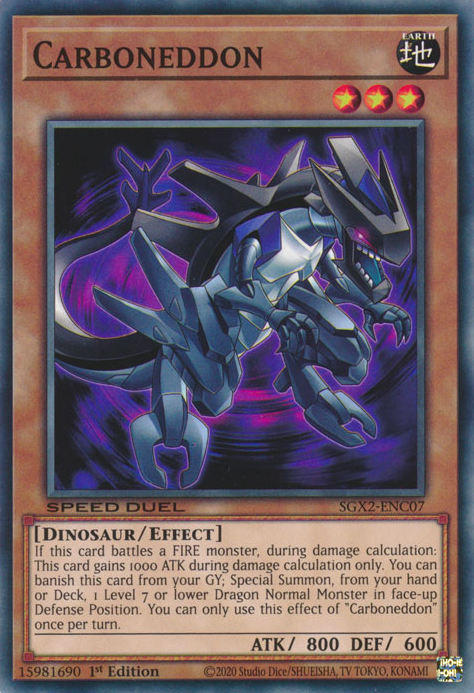 Carboneddon [SGX2-ENC07] Common | Jomio and Rueliete's Cards and Comics