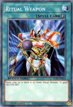 Ritual Weapon [SGX1-ENE14] Common | Jomio and Rueliete's Cards and Comics