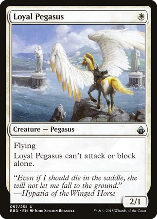 Loyal Pegasus [Battlebond] | Jomio and Rueliete's Cards and Comics