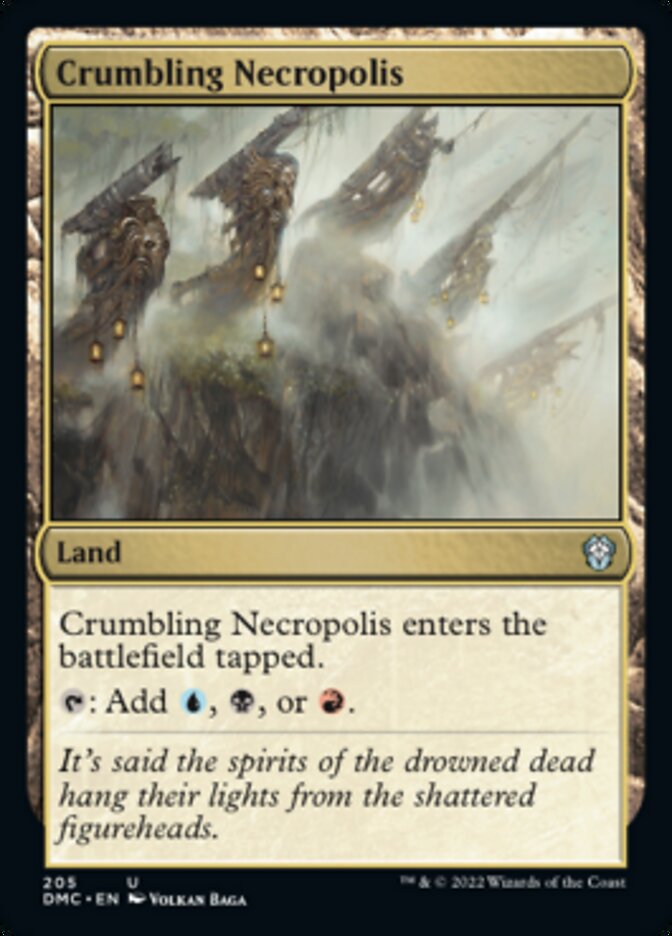 Crumbling Necropolis [Dominaria United Commander] | Jomio and Rueliete's Cards and Comics