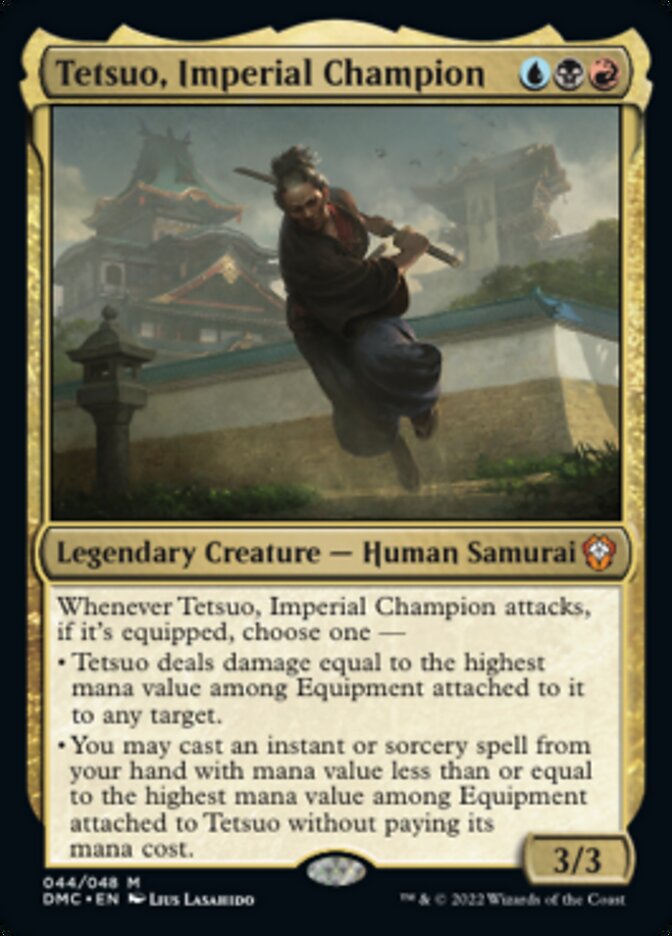 Tetsuo, Imperial Champion [Dominaria United Commander] | Jomio and Rueliete's Cards and Comics