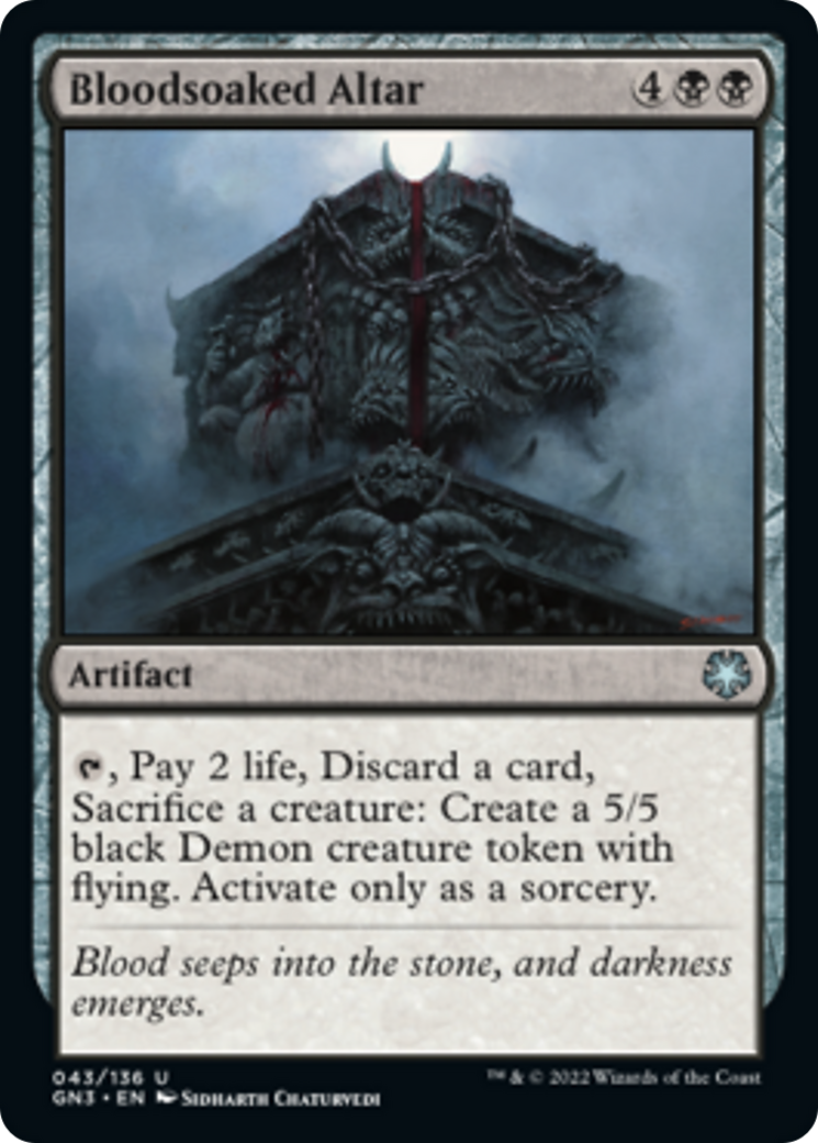 Bloodsoaked Altar [Game Night: Free-for-All] | Jomio and Rueliete's Cards and Comics