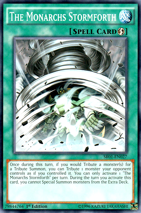 The Monarchs Stormforth [SR01-EN027] Common | Jomio and Rueliete's Cards and Comics