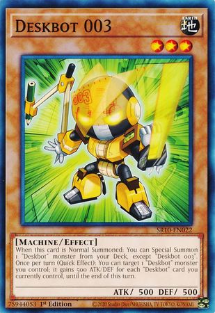 Deskbot 003 [SR10-EN022] Common | Jomio and Rueliete's Cards and Comics