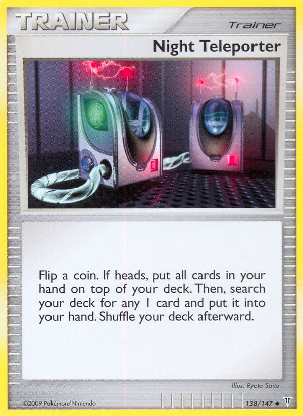 Night Teleporter (138/147) [Platinum: Supreme Victors] | Jomio and Rueliete's Cards and Comics