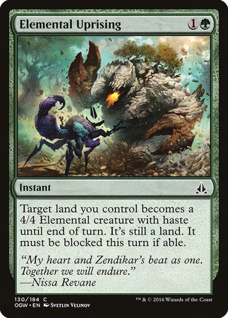 Elemental Uprising [Oath of the Gatewatch] | Jomio and Rueliete's Cards and Comics