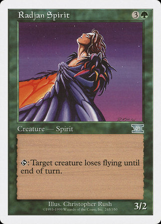 Radjan Spirit [Classic Sixth Edition] | Jomio and Rueliete's Cards and Comics