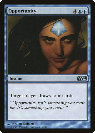Opportunity [Magic 2014] | Jomio and Rueliete's Cards and Comics