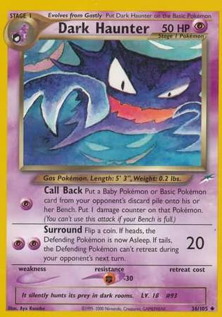 Dark Haunter (36/105) [Neo Destiny Unlimited] | Jomio and Rueliete's Cards and Comics