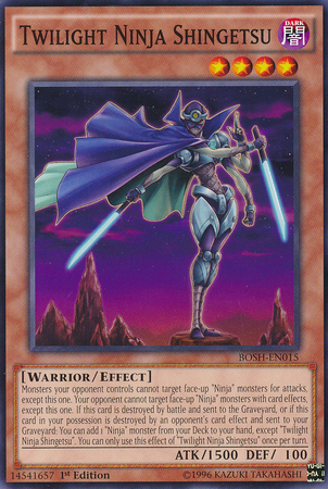 Twilight Ninja Shingetsu [BOSH-EN015] Common | Jomio and Rueliete's Cards and Comics