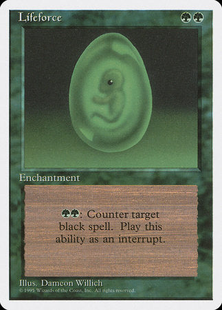 Lifeforce [Fourth Edition] | Jomio and Rueliete's Cards and Comics