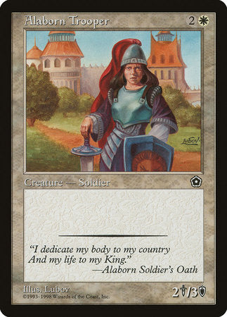 Alaborn Trooper [Portal Second Age] | Jomio and Rueliete's Cards and Comics