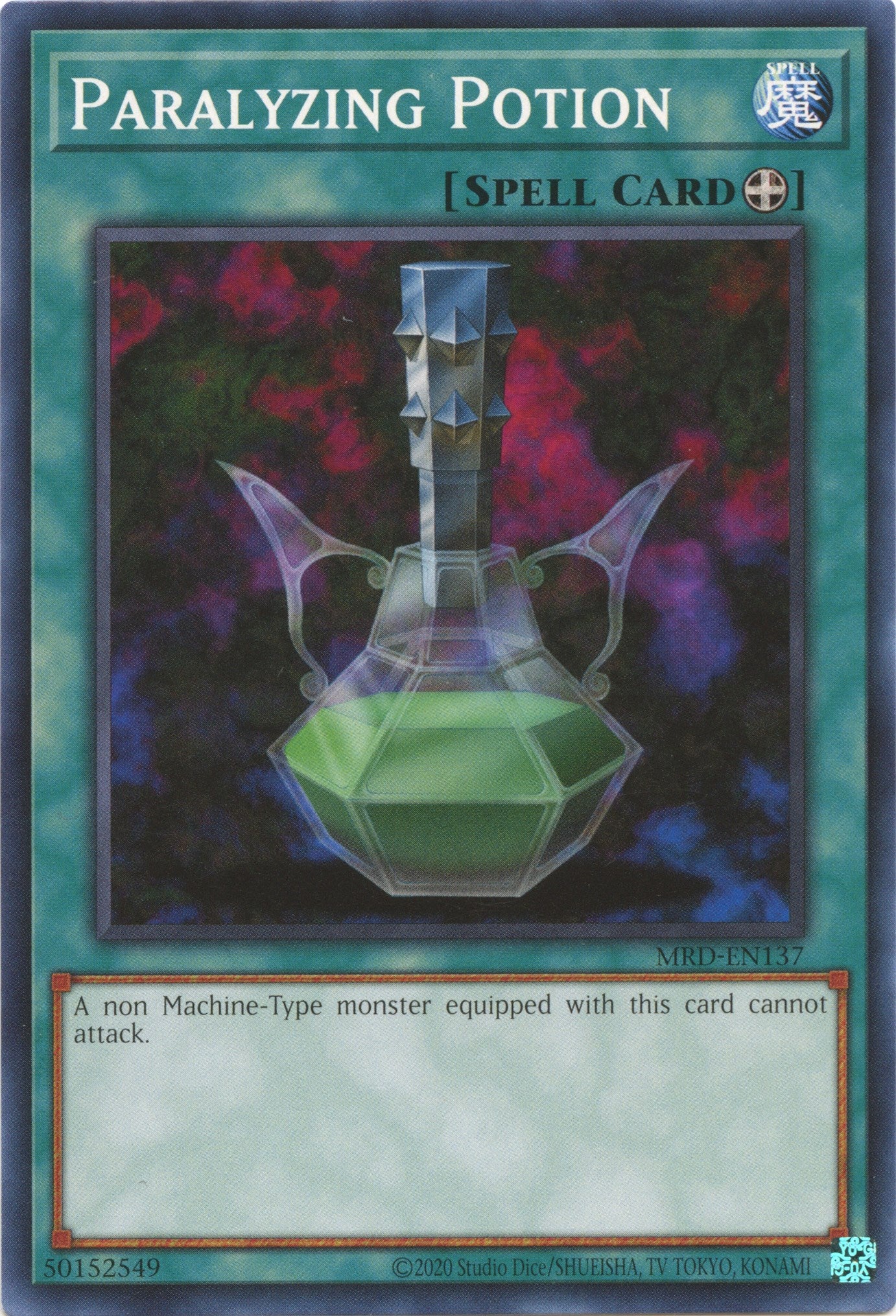 Paralyzing Potion (25th Anniversary) [MRD-EN137] Common | Jomio and Rueliete's Cards and Comics
