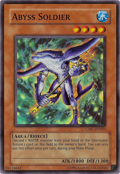 Abyss Soldier (Capsule Monster Coliseum) [CMC-EN001] Super Rare | Jomio and Rueliete's Cards and Comics