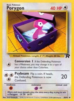 Porygon (48/82) [Team Rocket Unlimited] | Jomio and Rueliete's Cards and Comics