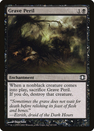 Grave Peril [Future Sight] | Jomio and Rueliete's Cards and Comics