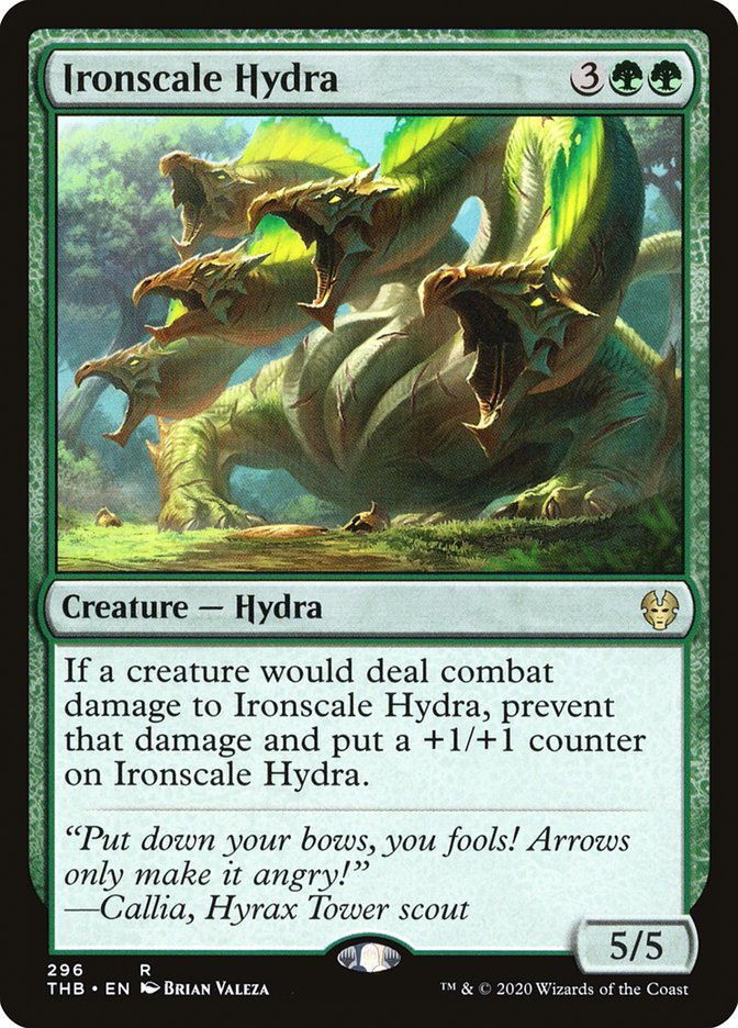 Ironscale Hydra [Theros Beyond Death] | Jomio and Rueliete's Cards and Comics