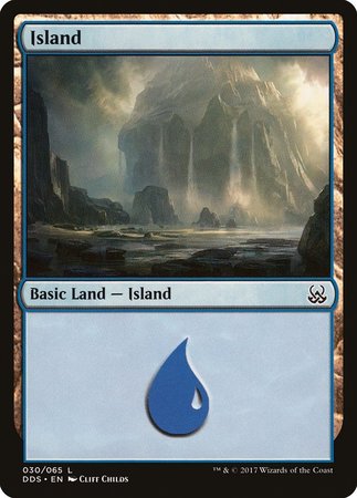 Island (30) [Duel Decks: Mind vs. Might] | Jomio and Rueliete's Cards and Comics