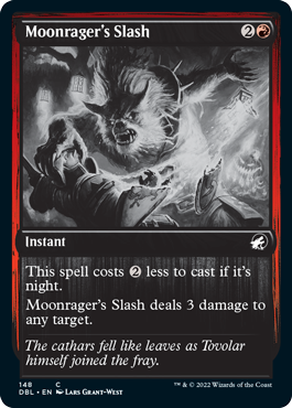 Moonrager's Slash [Innistrad: Double Feature] | Jomio and Rueliete's Cards and Comics