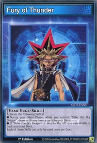 Fury of Thunder [SBCB-ENS01] Common | Jomio and Rueliete's Cards and Comics