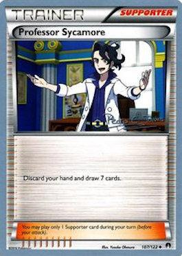 Professor Sycamore (107/122) (Dragones y Sombras - Pedro Eugenio Torres) [World Championships 2018] | Jomio and Rueliete's Cards and Comics