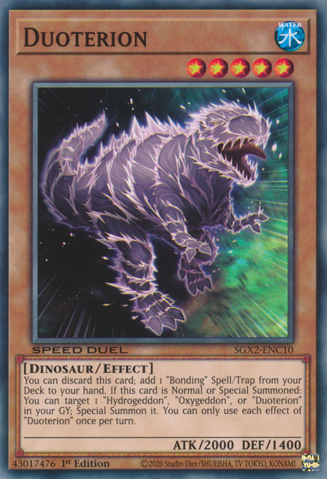 Duoterion [SGX2-ENC10] Common | Jomio and Rueliete's Cards and Comics