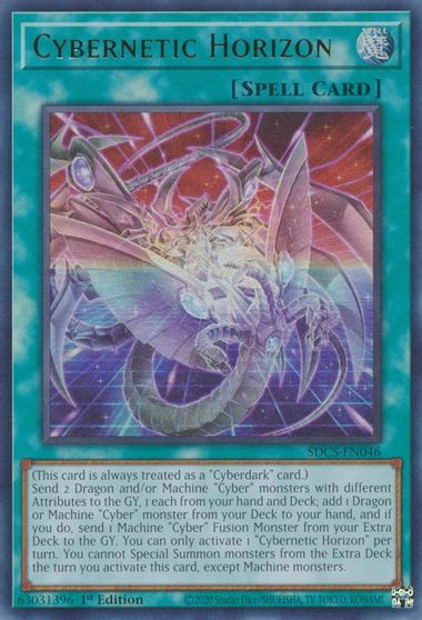 Cybernetic Horizon [SDCS-EN046] Ultra Rare | Jomio and Rueliete's Cards and Comics