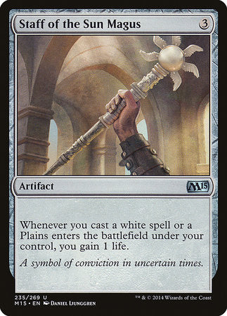Staff of the Sun Magus [Magic 2015] | Jomio and Rueliete's Cards and Comics
