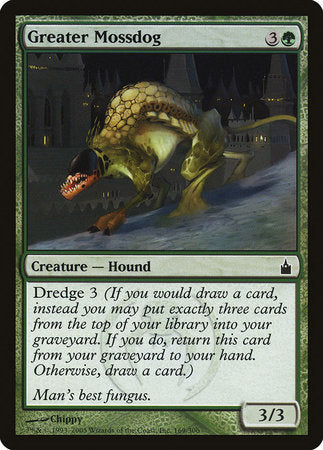 Greater Mossdog [Ravnica: City of Guilds] | Jomio and Rueliete's Cards and Comics